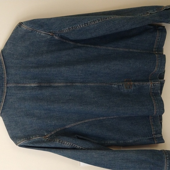 LL Bean women's jacket Blazer coat large petite cotton spandex comfortable - Picture 2 of 9